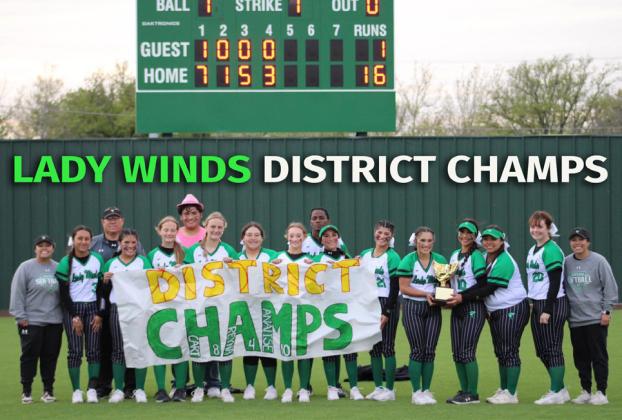 WINNING WINDS Floydada’s Lady Winds finished up regularseason play 23-5-1 overall and 13-1 in district. | FCHS YEARBOOK PHOTO