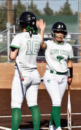 Pyle throws perfect game in Lady Winds’ win over Olton March 19, 18-0