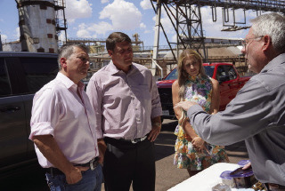 Reps. Arrington, Jackson tour ‘Food, Fuel and Fiber Capital of the World’ to discuss upcoming Farm Bill