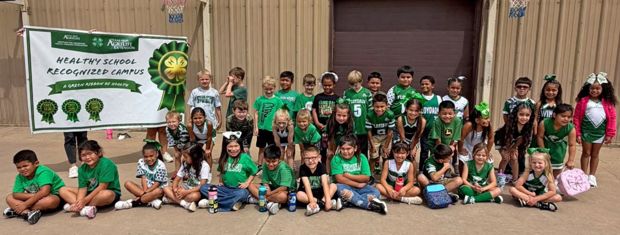 FLOYDADA HONOR Floydada CISD’s Duncan Elementary was honored with the Healthy School Recognized Campus distinction for the third year in a row. | COURTESY PHOTO
