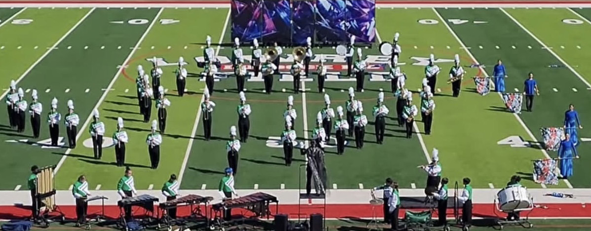 FLOYDADA COLLEGIATE HIGH SCHOOL Spirit of the Winds Band advanced to the Area contest with their “Break-through” show. | COURTESY PHOTO