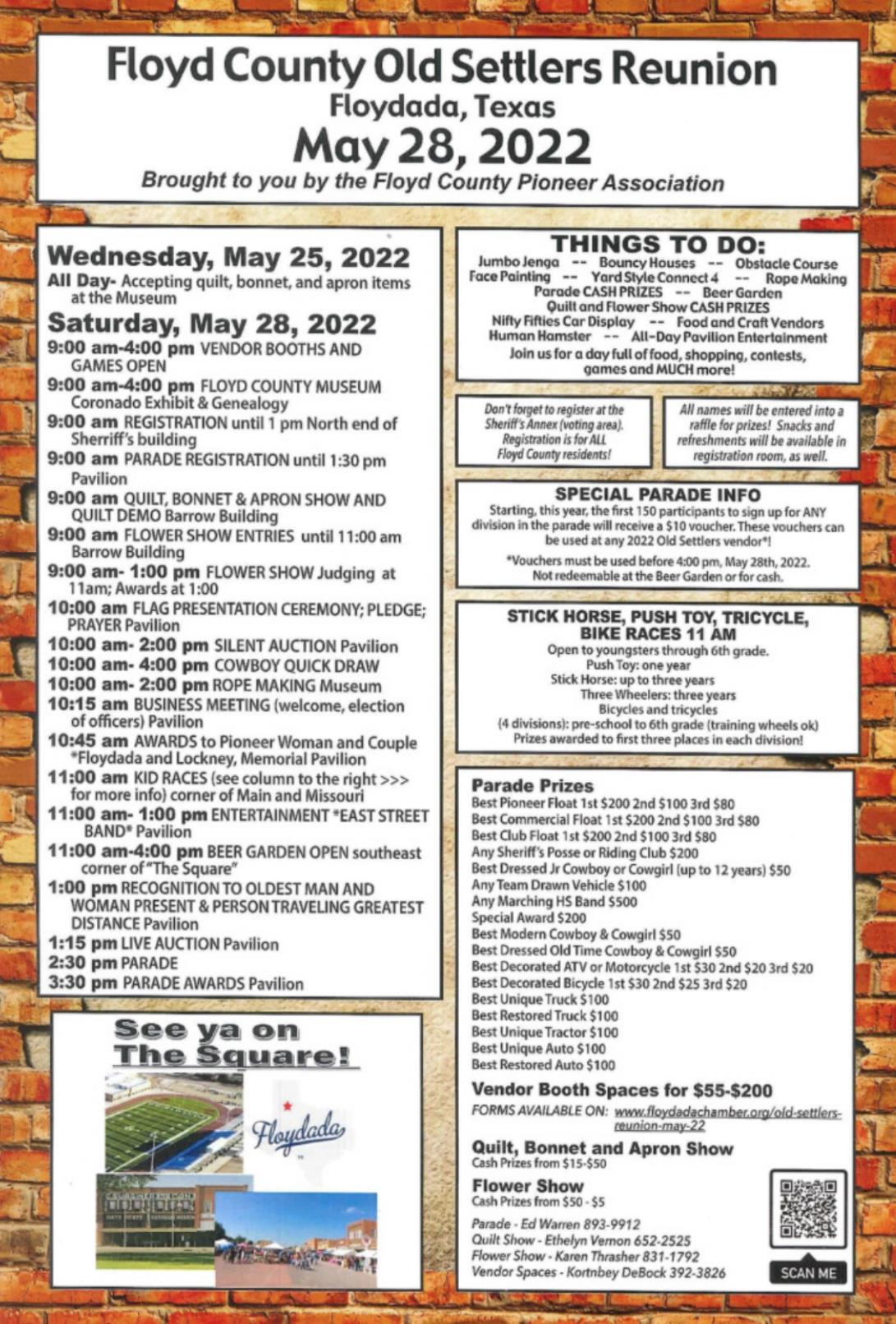 Wildflower Show to be held on Old Settlers Day
