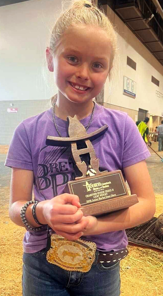 FLOYDADA HOUSTON LIVESTOCK SHOW HONOR