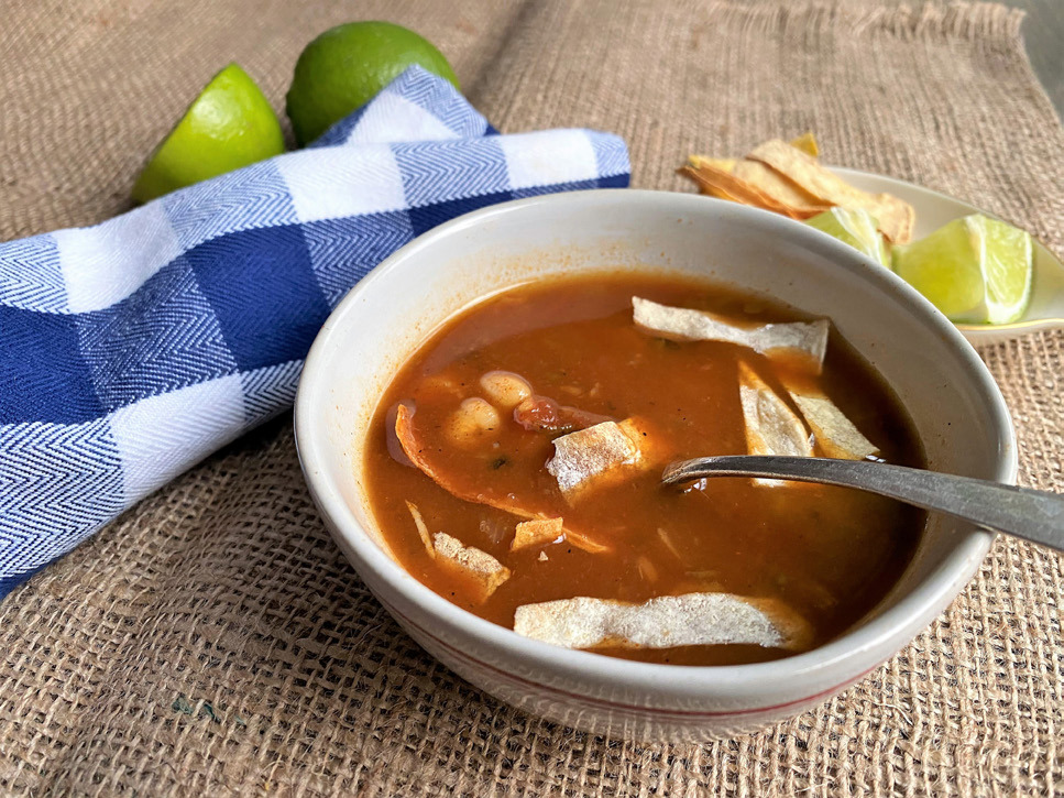 WARM FARE Pozole takes the chill off of a winter day. | ANGELINA LA RUE PHOTO