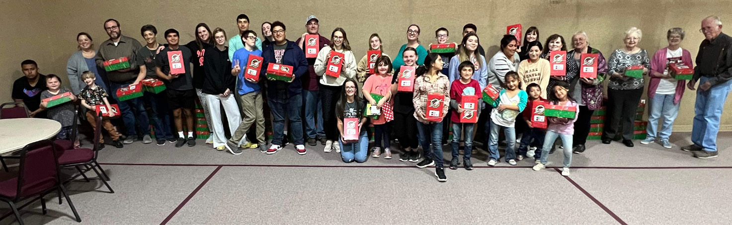 Operation Christmas Child shoebox starts with you