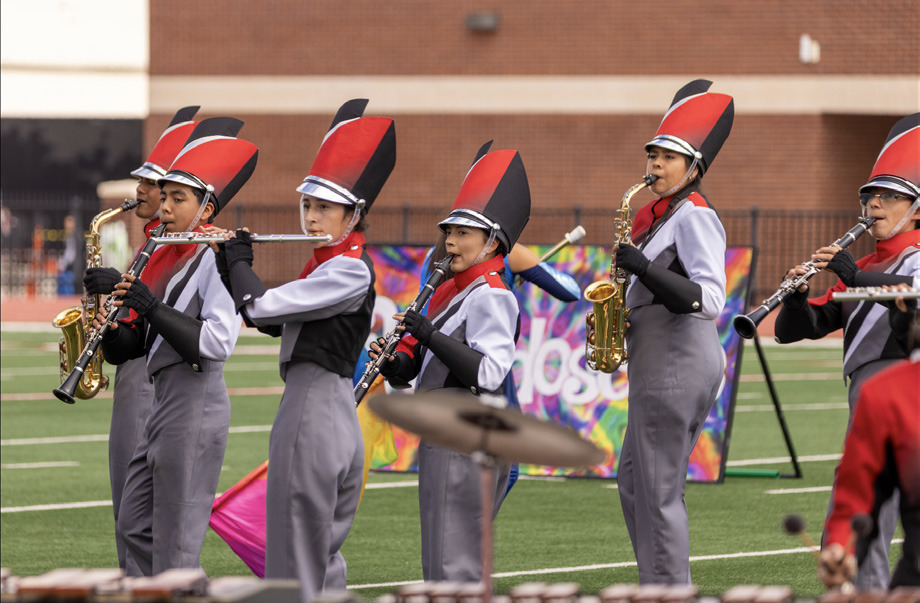 Lockney Longhorn Marching Band had their first big competition of the year, Denver City’s Tumbleweed Marching Classic, Oct. 3, and the Lockney musicians finished 1st in 1A-4A Prelims, won Outstanding 1A-4A Brass, and finished 1st/ Grand Champions of the 1A- 4A Division in Finals. The Lockney Marching Band will now compete in the Lubbock “Westerner” Marching Contest on Saturday, Oct. 10, performing at 10:15 a.m. among a total of 50 bands. SPOTLIGHT PHOTOS, PAGE 8 | CERVANTES PHOTOGRAPHY