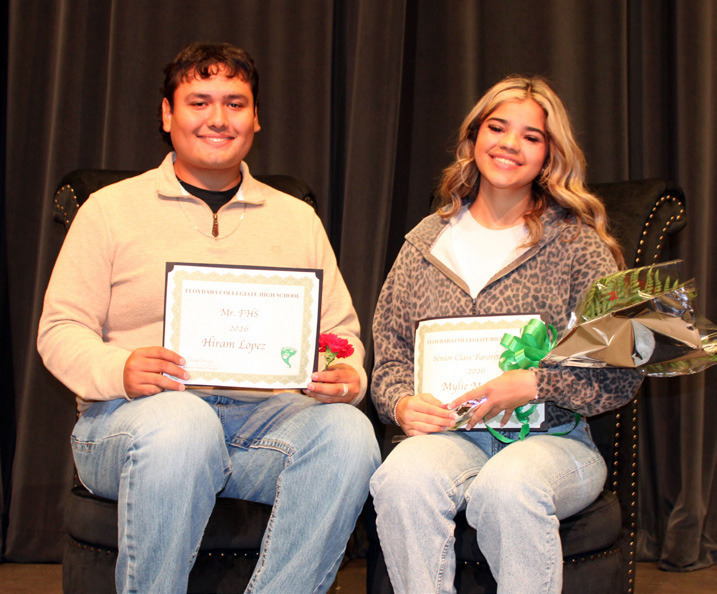 MR. AND MISS FCHS Hiram Lopez and Mylie Morales