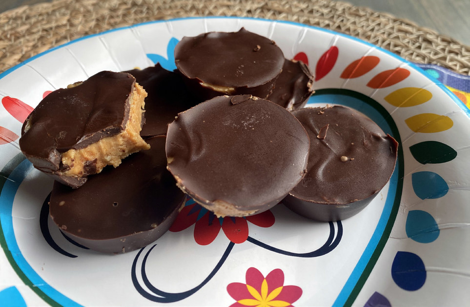 THESE PEANUT BUTTER CUPS can be achieved in minutes with only three ingredients. | ANGELINA LaRUE PHOTO