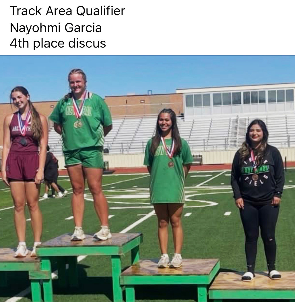 SPOTLIGHT ON FLOYDADA AT DISTRICT TRACK MEET