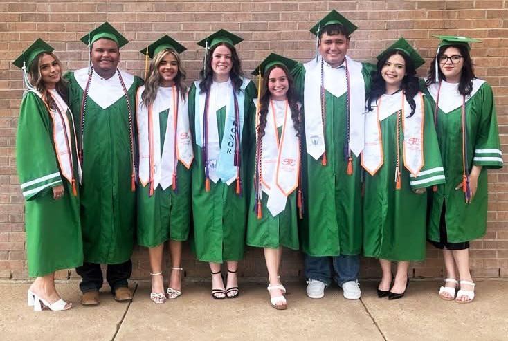 SENIOR CERTIFICATIONS Congratulations go to the Floydada Collegiate High School members of the Class of 2026 who earned certificates in CNA, EKG, phlebotomy, CMA and teacher’s aide. | FLOYDADA CISD PHOTO