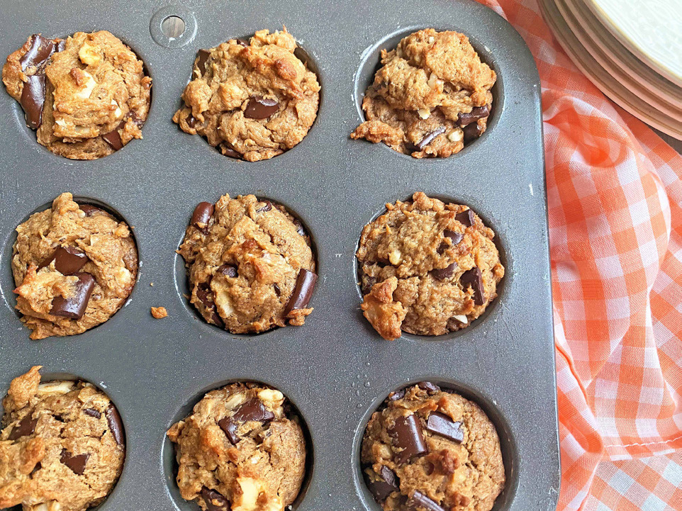 GUILT-FREE TREAT These chocolatey muffins are perfect for after-school snacks, lunchboxes, or even a couple for a quick breakfast—not to mention one for dessert with a cup of tea or coffee. | Angelina LaRue photo