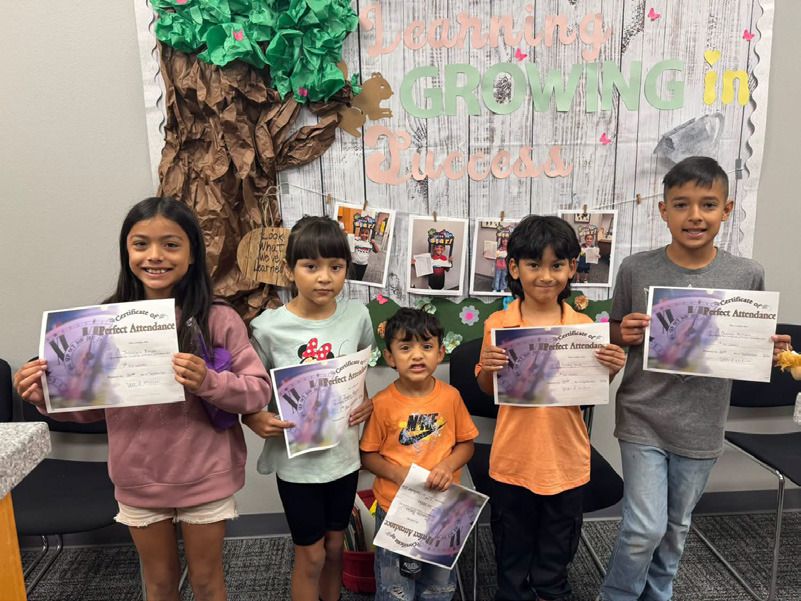 SPOTLIGHT ON LOCKNEY ELEMEMTARY PERFECT ATTENDANCE