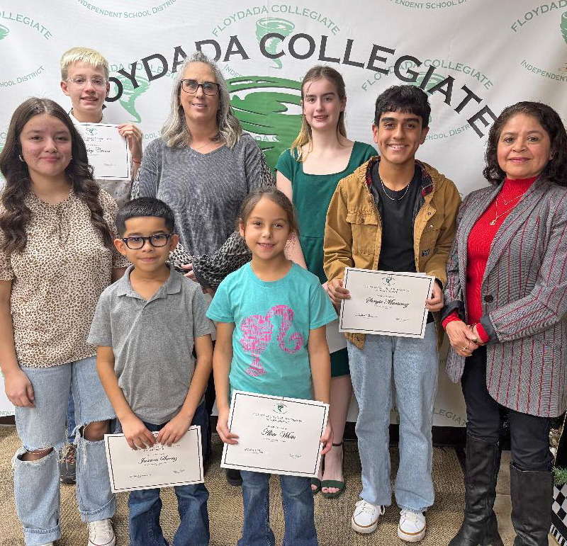 Floydada CISD recognizes students and staff at December board meeting