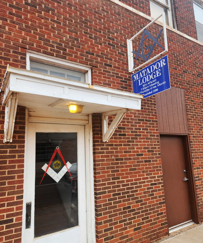 MASONIC LODGE The building at 204 Main Street (U.S. Highway 70) in Matador has been home to Masonic Lodge #824 since 1926.