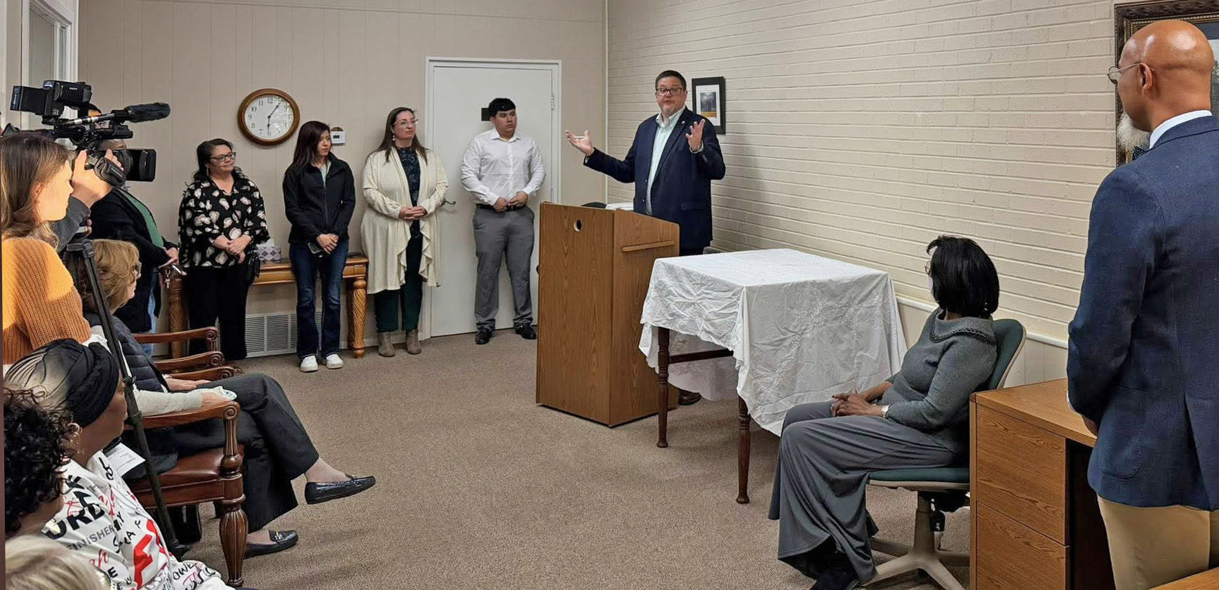 RENAMED The Floydada Economic Development Center (EDC), with the help of its director Ryan Crowe, initiated a plan to donate the FloydadaTechnology Center building to Floydada Collegiate ISD, to be renamed the AnnieTaylorTechnology Center. | COURTESY PHOTOS