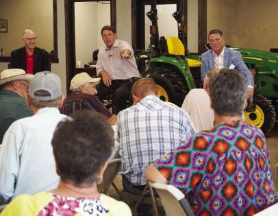 FARM FAM TOUR Earlier this month Rep. Jodey Arrington (TX19) and Rep. Ronny Jackson (TX-13) spent the day meeting with agricultural producers, touring state-of-the-art West Texas ag facilities, and discussing the upcoming 2023 Farm Bill.