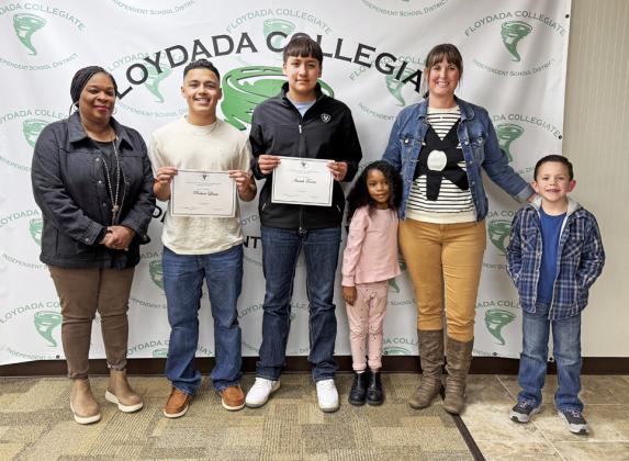 Floydada CISD recognizes