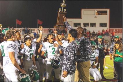 101ST CHAMPIONS The Whirlwinds got to hoist the county football trophy for the second year in a row. | CERVANTES PHOTOGRAPHY