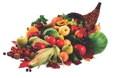 Thanksgiving Cornucopias