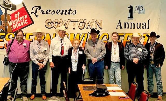 LIVING LEGEND Pianist Lucy Dean Record recently added“Living Legend”from the Cowtown Society of Western Swing to her long list of music honors. | COURTESY PHOTOS