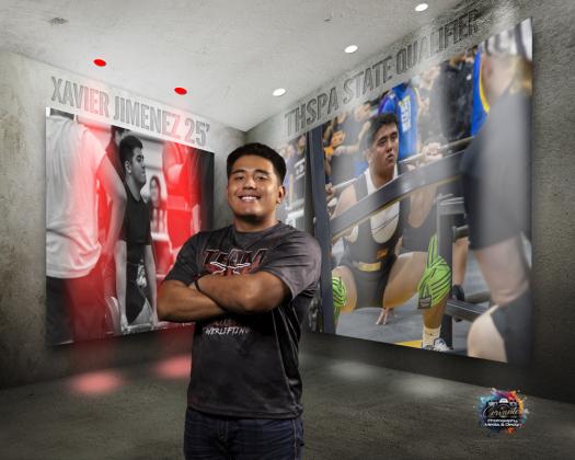 Xavier Jimenez Powerlifting State Qualifier