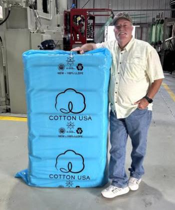 LOCKNEY FIRST BALE Congratulations go to NexGen grower/ sales rep Gary Burson for having the first bale of the 2025 cotton season ginned at D &amp;amp; J Cotton Gin in Lockney, Texas, Friday, Oct. 17. | COURTESY PHOTOS
