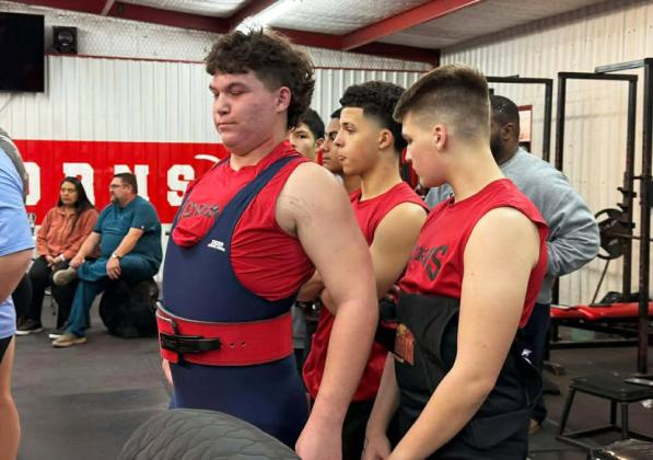 Lockney girls take 1st place in powerlifting; boys take 3rd in Jan. 8 Lockney meet