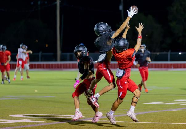 MIDNIGHT MADNESS The Lockney Longhorns kicked off their new football season when Friday turned into Saturday at Midnight Madness. | CERVANTES PHOTOGRAPHY