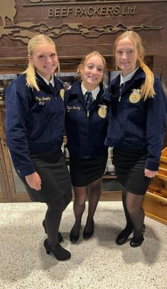Greenhand Chapter Conducting (competed for a wildcard spot for area): Jayvien Aleman, Sophia Davis, Natalie Garza, Kaydin Logsdon, Emily Martinez, Brooklyn Pyle, Isabella Rodriguez.