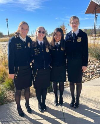Floydada FFA members compete at LDE area round held at WTA&amp;M