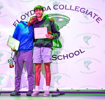 JUNIOR CLASS FAVORITES Soriah Wickware and Jonathan Pena