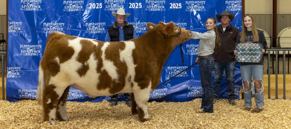 RESERVE GRAND CHAMPION MARKET STEER RILYNN HINSLEY