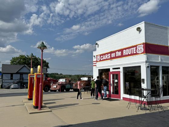 CARS ON THE ROUTE is the updated name of roadie Renee Charles's souvenir shop in Galena, Kansas, which encapsulates the automobile culture of the Mother Road but also the pop-culture phenomenon of the 2006 'Cars' animated film. | THE TEXAS SPUR