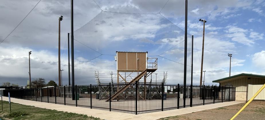 SWINGING FOR THE FENCES A recent deal with the Floydada Economic Development Corporationwillprovideneededimprovements to Watson Field, including upgraded fencing, according to EDC director Ryan Crowe. | BARBARA ANDERSON, FCHB