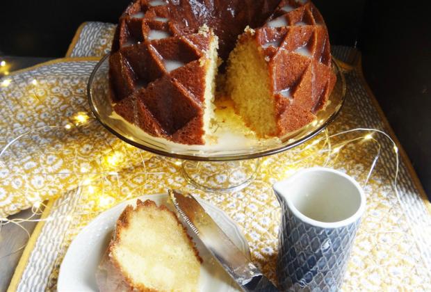 STAR OF THE SHOW A simple Bundt cake can easily be a showstopper for your table, especially when it’s as dense and decadent as this Coconut Cream Pound Cake. | ANGELINA LaRUE PHOTO