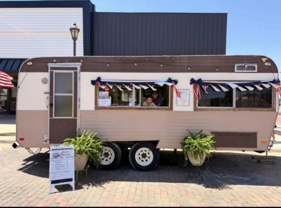 ROLL IT OUT Bloom Berries serves Açaí bowls out of a 1979 vintage refurbished trailer situated in downtown Floydada. | COURTESY PHOTO