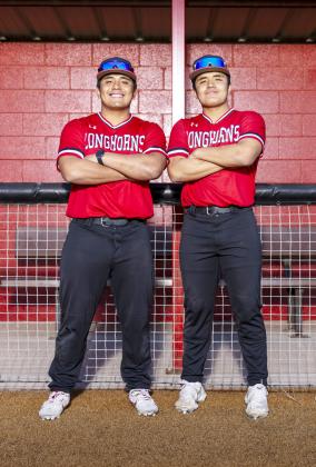 XAVIER JIMENEZ (L), 1ST TEAM ALL DISTRICT OUTFIELD; DARRIN JIMENEZ (R), 2ND TEAM ALL DISTRICT, OUTFIELD