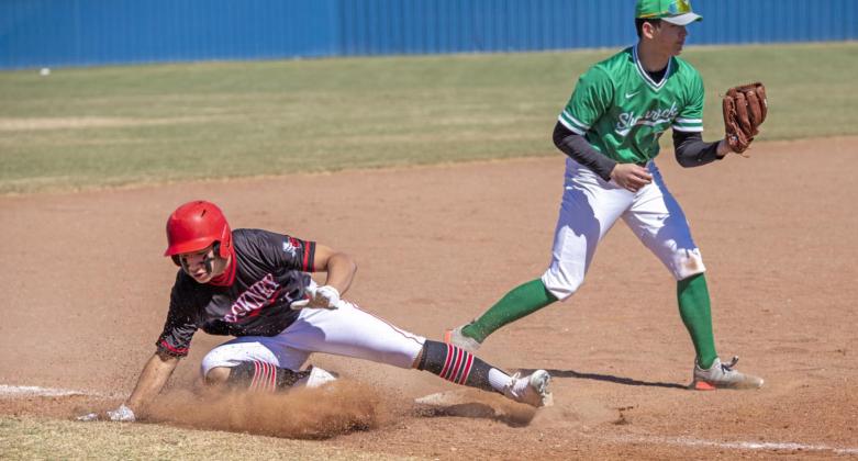 Lockney baseball, softball teams face tough opponents in pre-break games