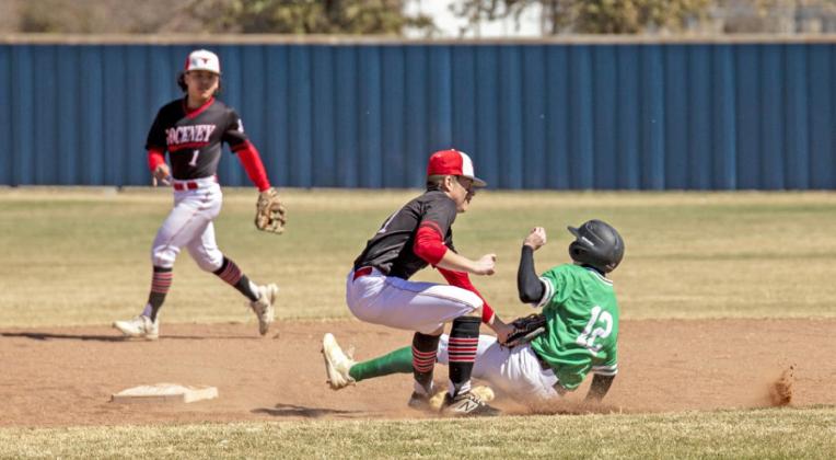 Lockney baseball, softball teams face tough opponents in pre-break games