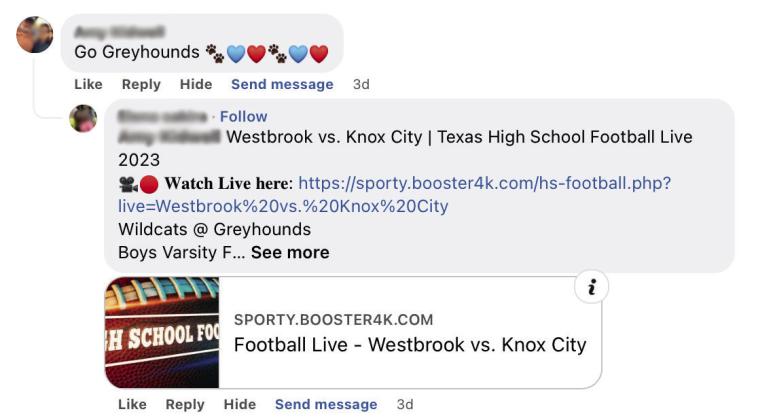 SPORTS SHAM Ever noticed a link like this one on your social media feed? Don’t click on it—hide it, or better yet, report it. | THE TEXAS SPUR