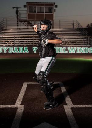 BRODY HUGHES, SENIOR 1st TEAM CATCHER