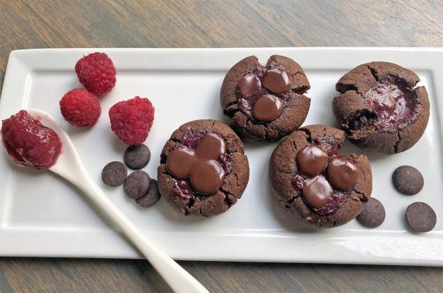 DECADENT DELIGHT This cookie is dense yet tender, so let them cool completely before serving so they don’t crumble. | ANGELINA LARUE photo