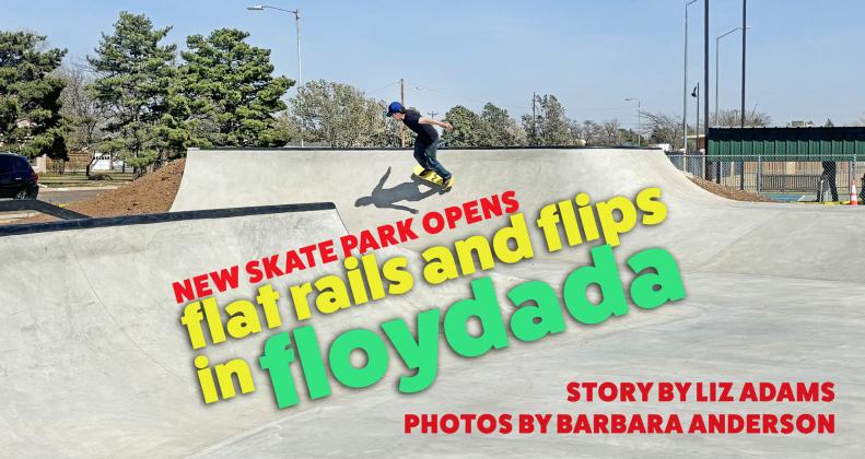 Floydada opens new skate park