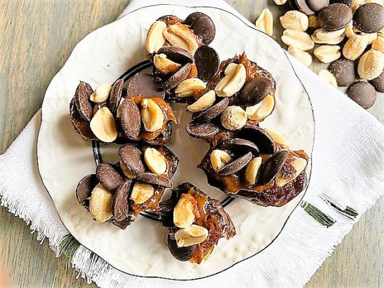 DATE’ NIGHT Mejool dates are the foundation of this homemade, heart-healthy treat. | ANGELINA LARUE PHOTO