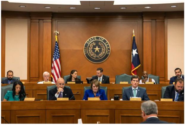 The House Constitutional Rights and Remedies Committee hearing at the state Capitol on Saturday, July 10, 2021. Credit: Jordan Vonderhaar for the Texas Tribune