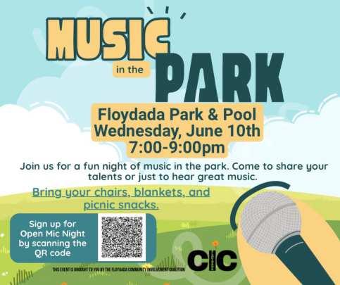 Floydada civic group planning community open mic in the park