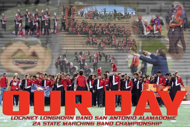 LOCKNEY AT STATE The Lockney Longhorn Band participated in the State Band competition October 31 in San Antonio. | CERVANTES PHOTOGRAPHY