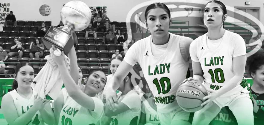 Congratulations go to Floydada Lady Winds basketball player Zay Santos, a senior, who was among 20 players from Region 2A-1 to have been recognized with All-State honors by the Texas Association of Basketball Coaches, as well as to Head Coach Adam Zepeda. | FCHS YEARBOOK PHOTO