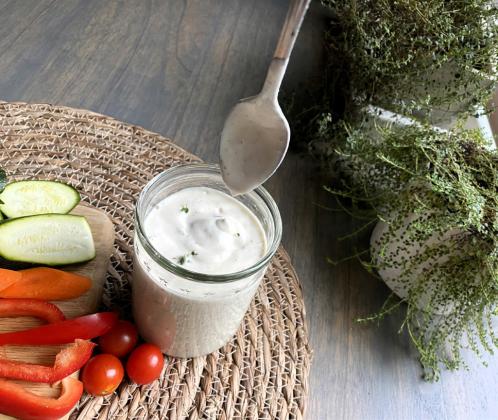 DREAMYDRESSING If you are lactose intolerant, vegan, or cutting back on cholesterol and animal products, this is the creamy salad dressing of your dreams. | ANGELINA LaRUE PHOTO
