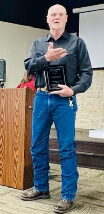 Floydada Chamber honors longtime chief of police